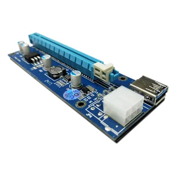 USB3.0 PCI-E Express 1x to 16x Extender Riser Card Adapter SATA 6Pin Power Cable GK99
USB3.0 PCI-E Express 1x to 16x Extender Riser Card Adapter SATA 6Pin Power Cable GK99