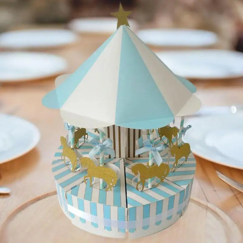 Romantic Carousel Candy Box Graceful and Beautiful Creative and Unique Sweet Wedding Birthday Party Decor Guest Favors Gift
Romantic Carousel Candy Box Graceful and Beautiful Creative and Unique Sweet Wedding Birthday Party Decor Guest Favors Gift