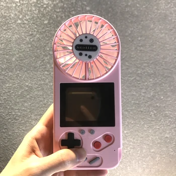 2020 handheld color screen game console 500 games also have fan function cool summer retro handheld game console games 
2020 handheld color screen game console 500 games also have fan function cool summer retro handheld game console games