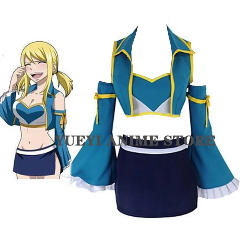 Fairy Tail 7 Years Later Cosplay Costume Lolita Girls School Uniform Sailor Skirt Suit Hallowen Party Dress
Fairy Tail 7 Years Later Cosplay Costume Lolita Girls School Uniform Sailor Skirt Suit Hallowen Party Dress