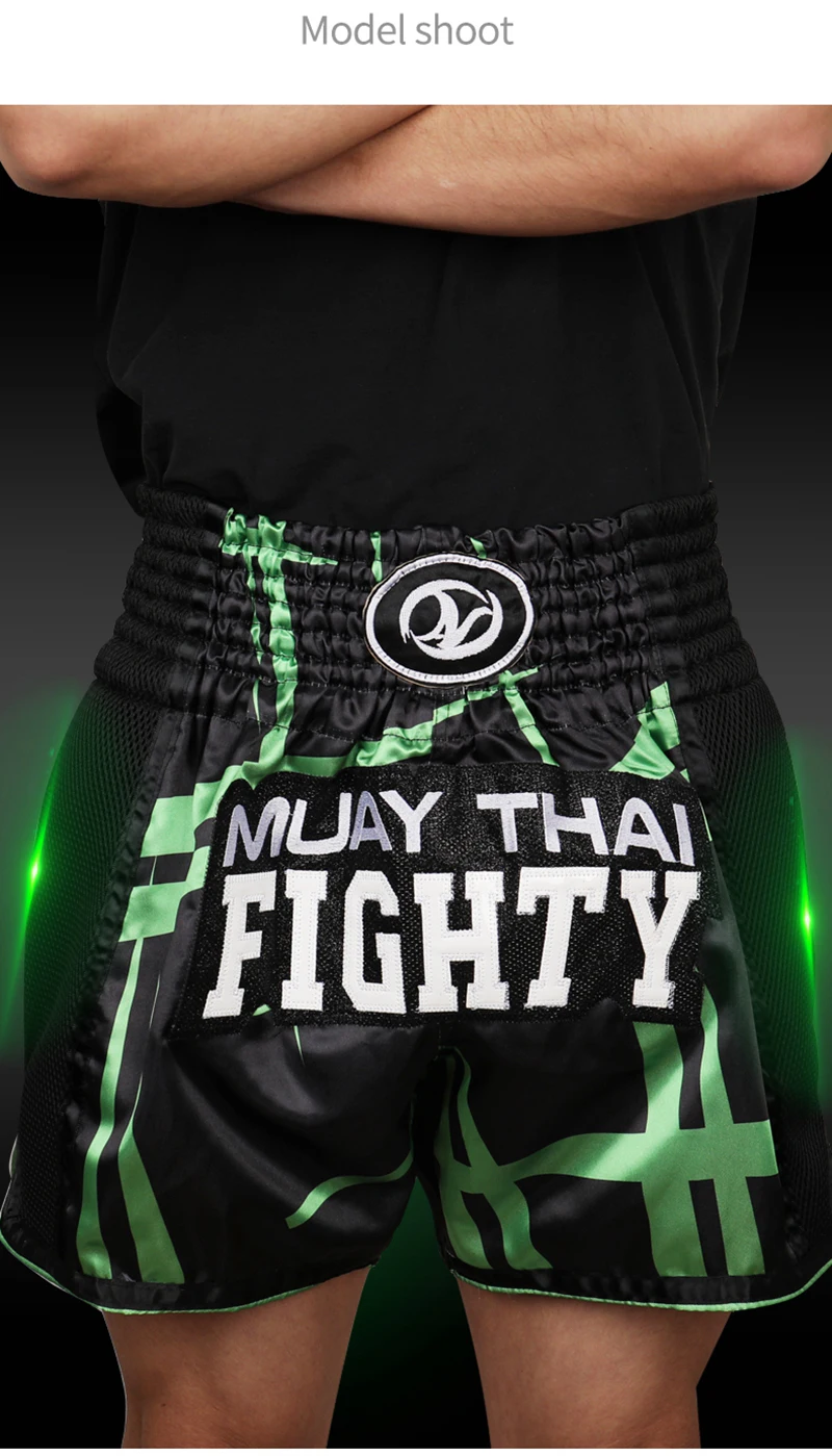 ZA16 Boxing Shorts】 Boxing Shorts Muay Thai Fightwear Women Boy