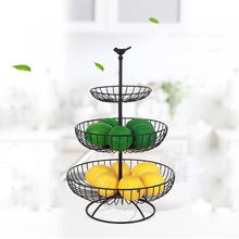 Countertop Fruit Basket Holder Decorative Tabletop Bowl Stand Also Perfect for Vegetables, Snacks, Household Items 3 Tier Black
Countertop Fruit Basket Holder Decorative Tabletop Bowl Stand Also Perfect for Vegetables, Snacks, Household Items 3 Tier Black