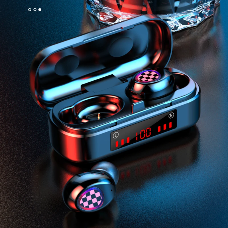 True Wireless Headset TWS V7 Bluetooth Earphone In Ear Sports Earphone with mic LCD Power Display Earbuds Headset Wireless
True Wireless Headset TWS V7 Bluetooth Earphone In Ear Sports Earphone with mic LCD Power Display Earbuds Headset Wireless