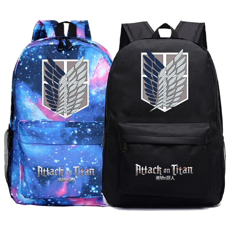 Attack On Titan Backpack Children School Bag boys girls Rucksack Laptop Bags Students Bookbag teens Back To School Gift bag
Attack On Titan Backpack Children School Bag boys girls Rucksack Laptop Bags Students Bookbag teens Back To School Gift bag