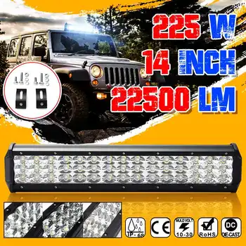 14Inch 45LED 135W Tri Row Work Light Bar Lamp Spot Flood Combo IP68 LED LIGHT Bar For SUV For JEEP DC10-30V 6000K
14Inch 45LED 135W Tri Row Work Light Bar Lamp Spot Flood Combo IP68 LED LIGHT Bar For SUV For JEEP DC10-30V 6000K