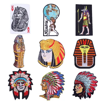 Egyptian Pharaoh Iron On Patches On Clothes Stripes Stickers Badge On The Back Indian Cool Applique For Crafts Embroidery Patch
Egyptian Pharaoh Iron On Patches On Clothes Stripes Stickers Badge On The Back Indian Cool Applique For Crafts Embroidery Patch