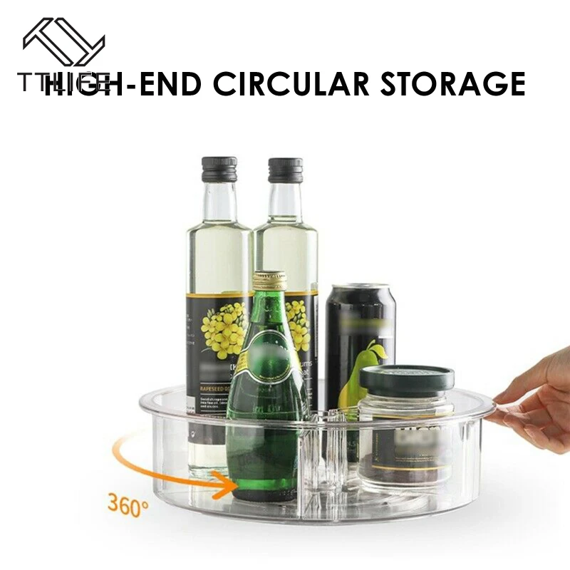 12 Inch 360 Rotation Storage Tray Cabinet Transparent Turntable Organizer Spice Drink Cosmetic Storage Rack for Kitchen Bathroom
12 Inch 360 Rotation Storage Tray Cabinet Transparent Turntable Organizer Spice Drink Cosmetic Storage Rack for Kitchen Bathroom