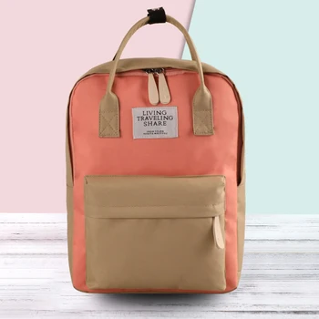Waterproof Shoulder Bag Oxford Cloth Contrast Color Book Adjustable Travel Large Capacity Casual Shopping Student Backpack
Waterproof Shoulder Bag Oxford Cloth Contrast Color Book Adjustable Travel Large Capacity Casual Shopping Student Backpack