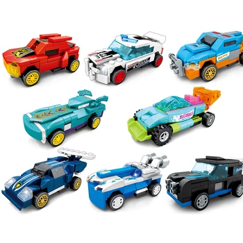City Racing Car Building Blocks Speed Champions Sports Auto Pull Back Vehicle Bricks Technic Creative Model Kit for Children Toy
City Racing Car Building Blocks Speed Champions Sports Auto Pull Back Vehicle Bricks Technic Creative Model Kit for Children Toy