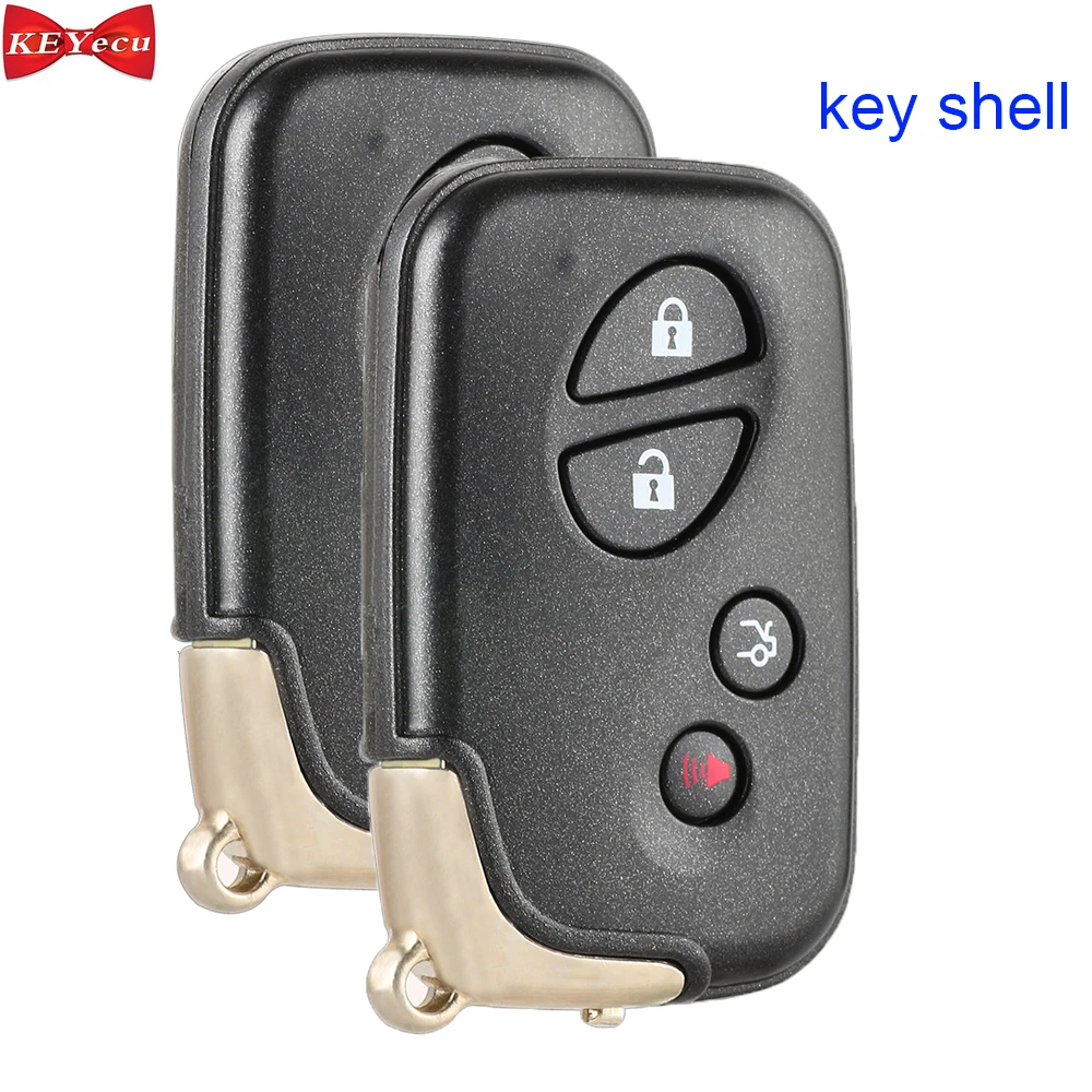 KEYECU 2pcs for Lexus ES350 GS350 GS430 IS250 IS350 LX570 RX350 Remote Car Key Shell Case Fob Housing Cover 4 Button
KEYECU 2pcs for Lexus ES350 GS350 GS430 IS250 IS350 LX570 RX350 Remote Car Key Shell Case Fob Housing Cover 4 Button