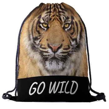 bags Tiger backpack drawstring drawstring fashion 3D printing travel softback men bags unisex Women's shoulder bag knapsack new
bags Tiger backpack drawstring drawstring fashion 3D printing travel softback men bags unisex Women's shoulder bag knapsack new