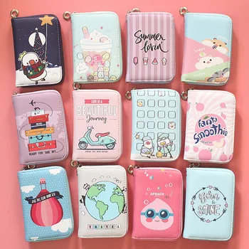 Fashion Designer Creativity Female Purse Short Wallet Lady Zipper Wallet Short Clutch Cartoon Girls Wallet With Wristband
Fashion Designer Creativity Female Purse Short Wallet Lady Zipper Wallet Short Clutch Cartoon Girls Wallet With Wristband