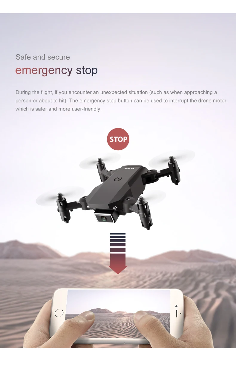 2020 new mini RC drone 4K HD camera WiFi Fpv air pressure altitude maintenance 15 minutes battery life foldable Quadcopter toy 12 H3a9c76e02a8943f1a3255cf9262016a3L
