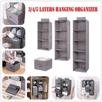 Storage Cabinets Linenette Shelves Folding Hanging Bag Hanging Wardrobe 3/4/5 Layers Home Clothing Space Saver
Storage Cabinets Linenette Shelves Folding Hanging Bag Hanging Wardrobe 3/4/5 Layers Home Clothing Space Saver