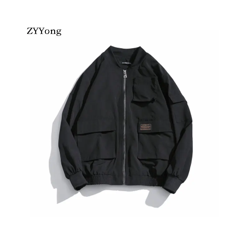 2020 Spring New Men's Loose Japanese Large Pocket Large Size Baseball Collar Jacket Trend Coat
2020 Spring New Men's Loose Japanese Large Pocket Large Size Baseball Collar Jacket Trend Coat