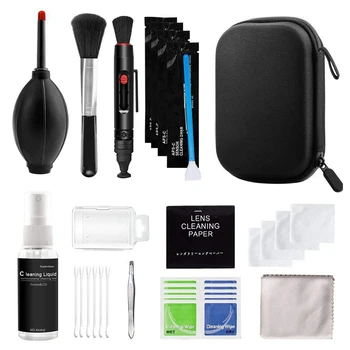 Professional DSLR Lens Camera Cleaning Kit Equipment Spray Bottle Lens Pen Brush Blower Practical Digital Camera Clean Tools
Professional DSLR Lens Camera Cleaning Kit Equipment Spray Bottle Lens Pen Brush Blower Practical Digital Camera Clean Tools
