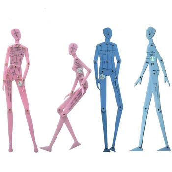 Fashion patchwork Ruler Set Clothing Design Human Body Drawing Template Men's and Women's Figure Template Combination Board
Fashion patchwork Ruler Set Clothing Design Human Body Drawing Template Men's and Women's Figure Template Combination Board