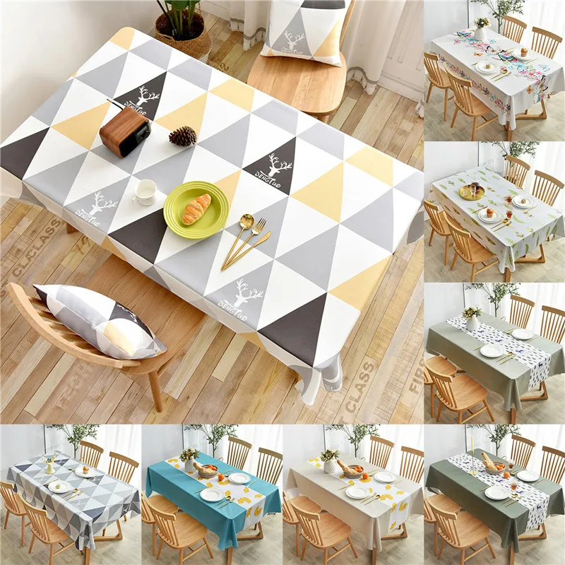 Nordic Geometric Printed Tablecloth Pastoral Picnic BBQ Home Kitchen Decorative PVC Table Cover Rectangular Tea Table Covers
Nordic Geometric Printed Tablecloth Pastoral Picnic BBQ Home Kitchen Decorative PVC Table Cover Rectangular Tea Table Covers
