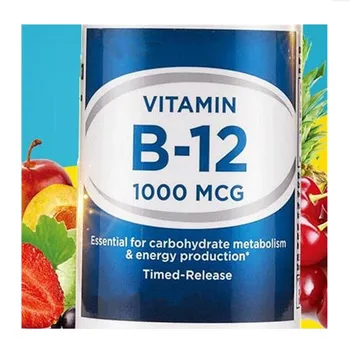 Vitamin B-12 Cyanocobalamin Cobalamin 1000mcg 90 pcs/ bottle
Vitamin B-12 Cyanocobalamin Cobalamin 1000mcg 90 pcs/ bottle