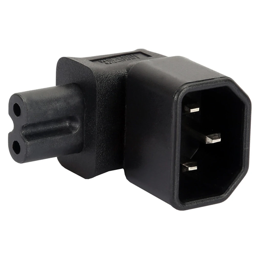 IEC320-C14 To IEC 320 C7 Female Clover Power Cord Power Cable Adapter For Laptop Power Supply Scanner Printer, 10A 250V IEC320-C14 To IEC 320 C7 Female Clover Power Cord Power Cable Adapter For Laptop Power Supply Scanner Printer, 10A 250V