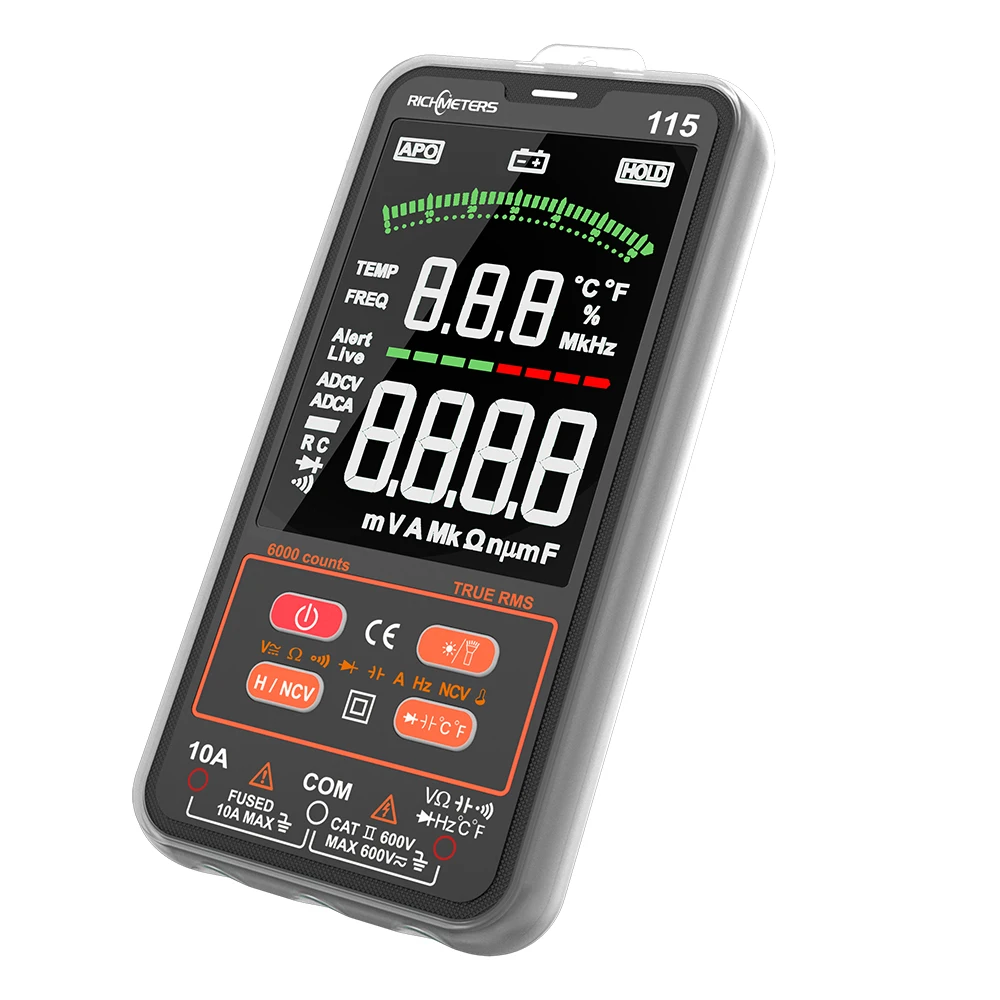 Shop Generic RM115 Multimeter 6000 Counts Multimetro Professional