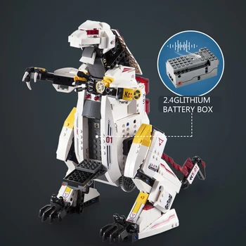 688pcs Technology Building Blocks Monster King Dinosaur Remote Control Small Particles Model Bricks Children Assembling Toys
688pcs Technology Building Blocks Monster King Dinosaur Remote Control Small Particles Model Bricks Children Assembling Toys