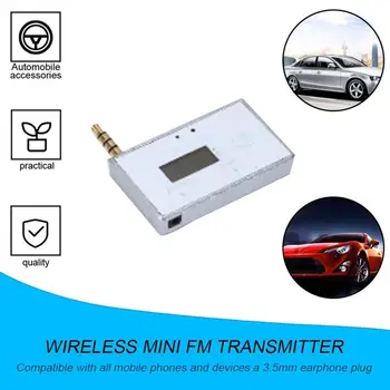 High Quality Wireless Mini FM Transmitter Car MP3 Player Display Music Audio For Mobile Phones Tablet PC MP3 Player Receiver
High Quality Wireless Mini FM Transmitter Car MP3 Player Display Music Audio For Mobile Phones Tablet PC MP3 Player Receiver