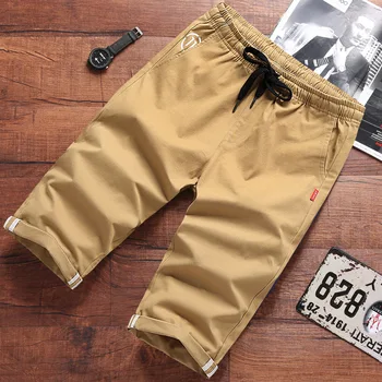 Men Trend Lace Leisure Shorts Male Seven Points Pants Pure Cotton Men's Middle Pants Elastic Waist 7 Points Pants
Men Trend Lace Leisure Shorts Male Seven Points Pants Pure Cotton Men's Middle Pants Elastic Waist 7 Points Pants