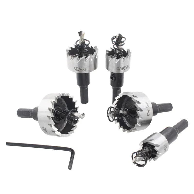 5PC/set 4241 High Speed Steel Hole Opener Iron Sheet Stainless Steel Hole Opener Metal Sheet Drilling Reaming Bit
5PC/set 4241 High Speed Steel Hole Opener Iron Sheet Stainless Steel Hole Opener Metal Sheet Drilling Reaming Bit