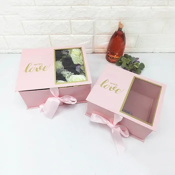 2PCS Different Size PVC Window Opening Rectangle Wedding Birthday Holiday Gift Packaging Boxes 
2PCS Different Size PVC Window Opening Rectangle Wedding Birthday Holiday Gift Packaging Boxes