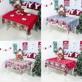 Christmas Themed Table Cloths Rectangle Printing Tablecloth 3D Tablecloth Dustproof Home Cover Decor Table Party Dinner Xma G1J4
Christmas Themed Table Cloths Rectangle Printing Tablecloth 3D Tablecloth Dustproof Home Cover Decor Table Party Dinner Xma G1J4