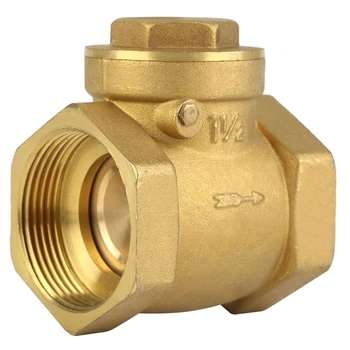 ABSF Internal Thread Brass Check-Back Swing Type Horizontal Check Valve 1.6Mpa To Prevent Water Return DN40
ABSF Internal Thread Brass Check-Back Swing Type Horizontal Check Valve 1.6Mpa To Prevent Water Return DN40