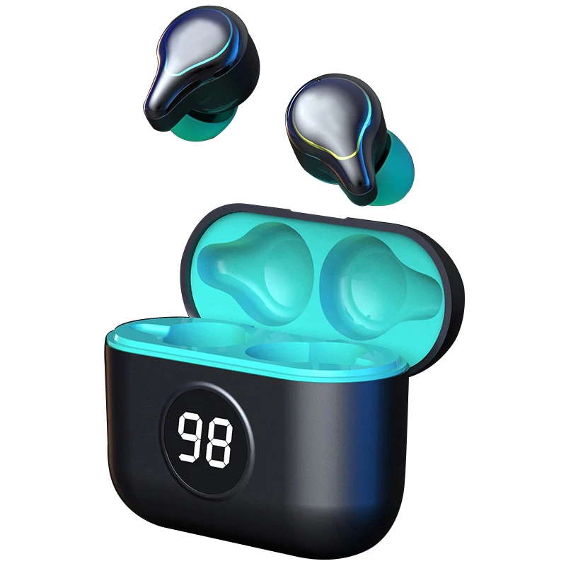 SE16S Bluetooth 5.0 Wireless Headset Waterproof Sweatproof Sports Earbuds TWS Mini Binaural In-ear Earphones with Charging Box
SE16S Bluetooth 5.0 Wireless Headset Waterproof Sweatproof Sports Earbuds TWS Mini Binaural In-ear Earphones with Charging Box