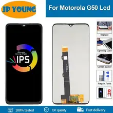 Écran tactile LCD de remplacement, 6.5 pouces, pour Motorola Moto G50 XT2137-1 XT2137-2=
