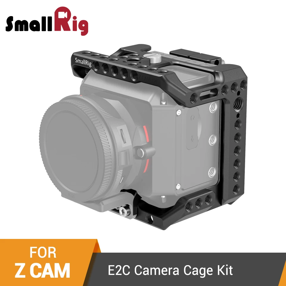 SmallRig Dslr Cage for Z CAM E2C Camera Cage With Lens Adapter Support + HDMI Cable Clamp + USB Cable Clamp Cage Kit -2372
SmallRig Dslr Cage for Z CAM E2C Camera Cage With Lens Adapter Support + HDMI Cable Clamp + USB Cable Clamp Cage Kit -2372