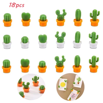18Pcs Mini Creative Cactus Refrigerator Magnets Locker Fridge Magnets Notice Message Magnetic Stickers for House Office Decor
18Pcs Mini Creative Cactus Refrigerator Magnets Locker Fridge Magnets Notice Message Magnetic Stickers for House Office Decor