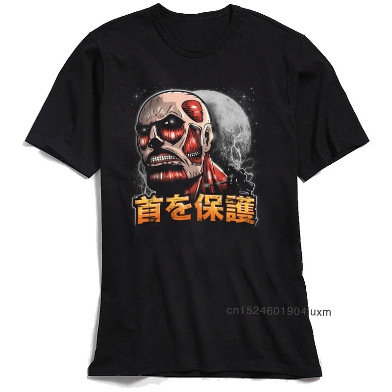 Attack On Titan T-shirt Cool Men 3D T Shirt High Street Japan Anime Print Tshirt 100% Cotton Black Tops Tees Custom Company
Attack On Titan T-shirt Cool Men 3D T Shirt High Street Japan Anime Print Tshirt 100% Cotton Black Tops Tees Custom Company