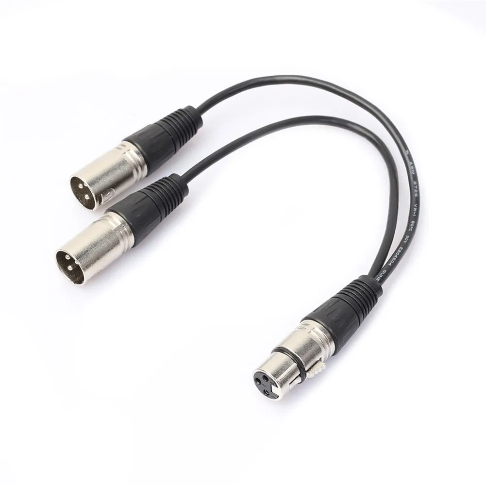 Original 3 Pin XLR FEMALE Jack To Dual 2 MALE Plug Y SPLITTER Cable Adaptor 1 FT Foot Cord For Effect Amplifier Speaker
Original 3 Pin XLR FEMALE Jack To Dual 2 MALE Plug Y SPLITTER Cable Adaptor 1 FT Foot Cord For Effect Amplifier Speaker
