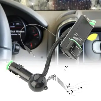 Black Hands free Car Smart Phone USB Charger Holder with Handsfree Function / FM Transmitter / USB Charging Port
Black Hands free Car Smart Phone USB Charger Holder with Handsfree Function / FM Transmitter / USB Charging Port