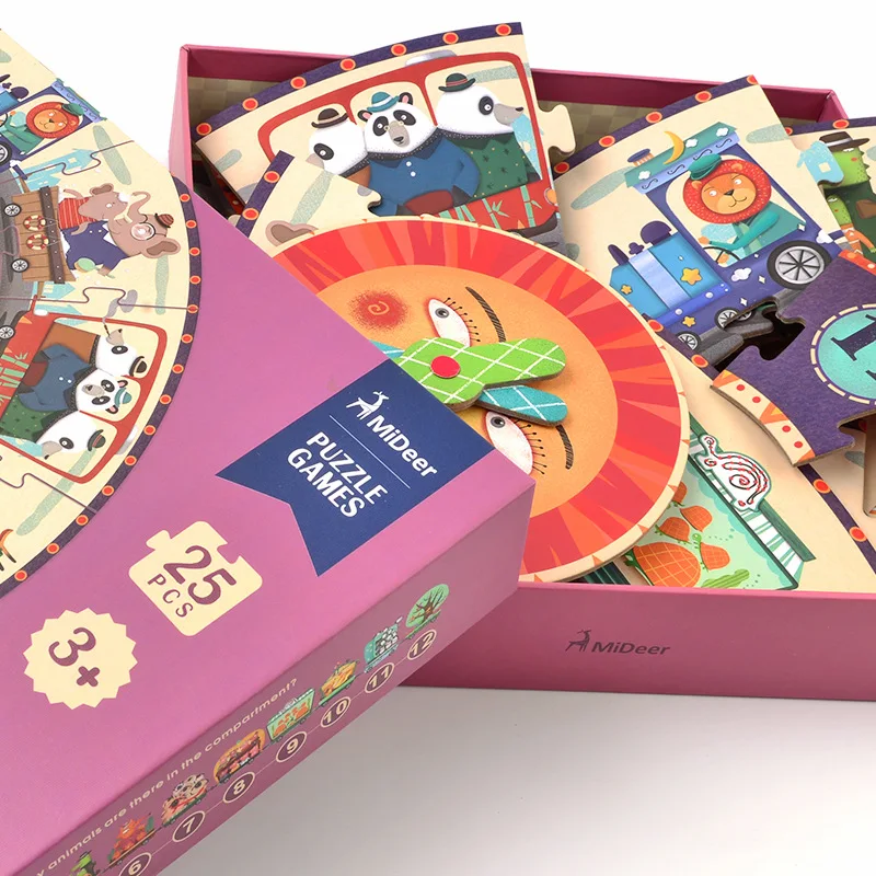 MiDeer Mi Deer CHILDREN'S Puzzle Large Pieces Paper with Numbers Clock Cognitive Jigsaw Puzzle Educational Toy 3-6-Year-Old. 77
MiDeer Mi Deer CHILDREN'S Puzzle Large Pieces Paper with Numbers Clock Cognitive Jigsaw Puzzle Educational Toy 3-6-Year-Old. 77