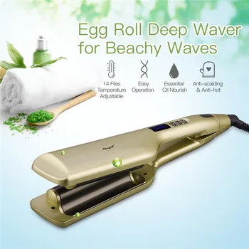 Professional Hair Curler Curling LCD Display Hair Curler Iron Ceramic Coating Hair Waver Temperature Control For All Hair Types
Professional Hair Curler Curling LCD Display Hair Curler Iron Ceramic Coating Hair Waver Temperature Control For All Hair Types
