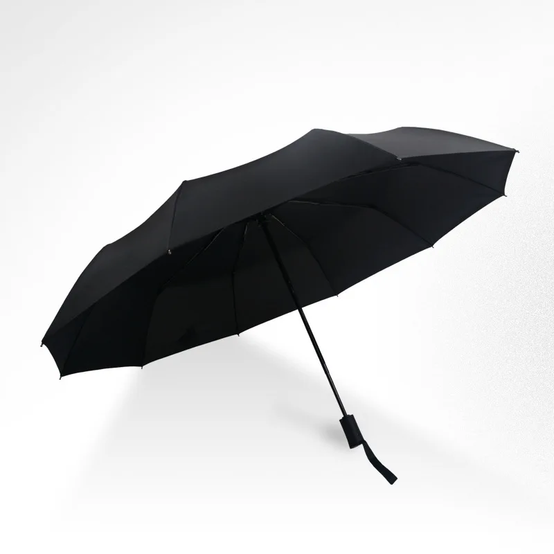 Special Creative Ten Bone Fully Automatic Three Fold UV-Protection Folding Solid Color Rain Or Shine Business Gifts Advertising
Special Creative Ten Bone Fully Automatic Three Fold UV-Protection Folding Solid Color Rain Or Shine Business Gifts Advertising