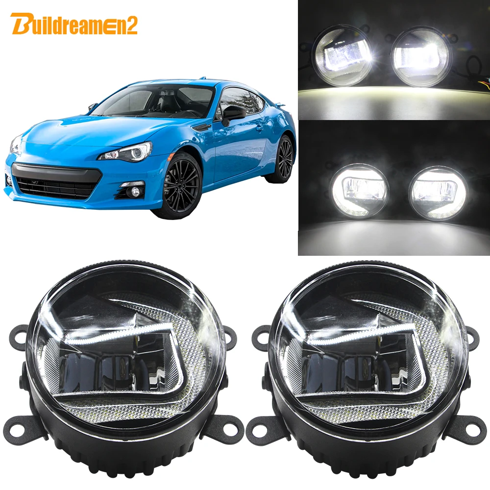 Buildreamen2 для Subaru BRZ 2013-2018 автомобиля 2in1 Функция туман светильник + дневные ходовые огни светильник дневные ходовые огни белый 12V аксессуары
Buildreamen2 для Subaru BRZ 2013-2018 автомобиля 2in1 Функция туман светильник + дневные ходовые огни светильник дневные ходовые огни белый 12V аксессуары
