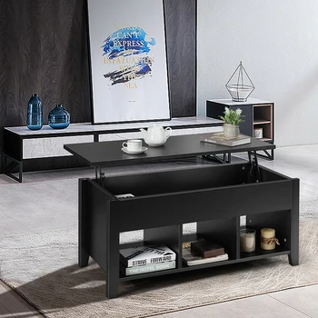 Modern Lift Top Coffee Table with Storage Lower Shelf Large Hidden Compartment Storage Space Living Room Storage Table 
Modern Lift Top Coffee Table with Storage Lower Shelf Large Hidden Compartment Storage Space Living Room Storage Table