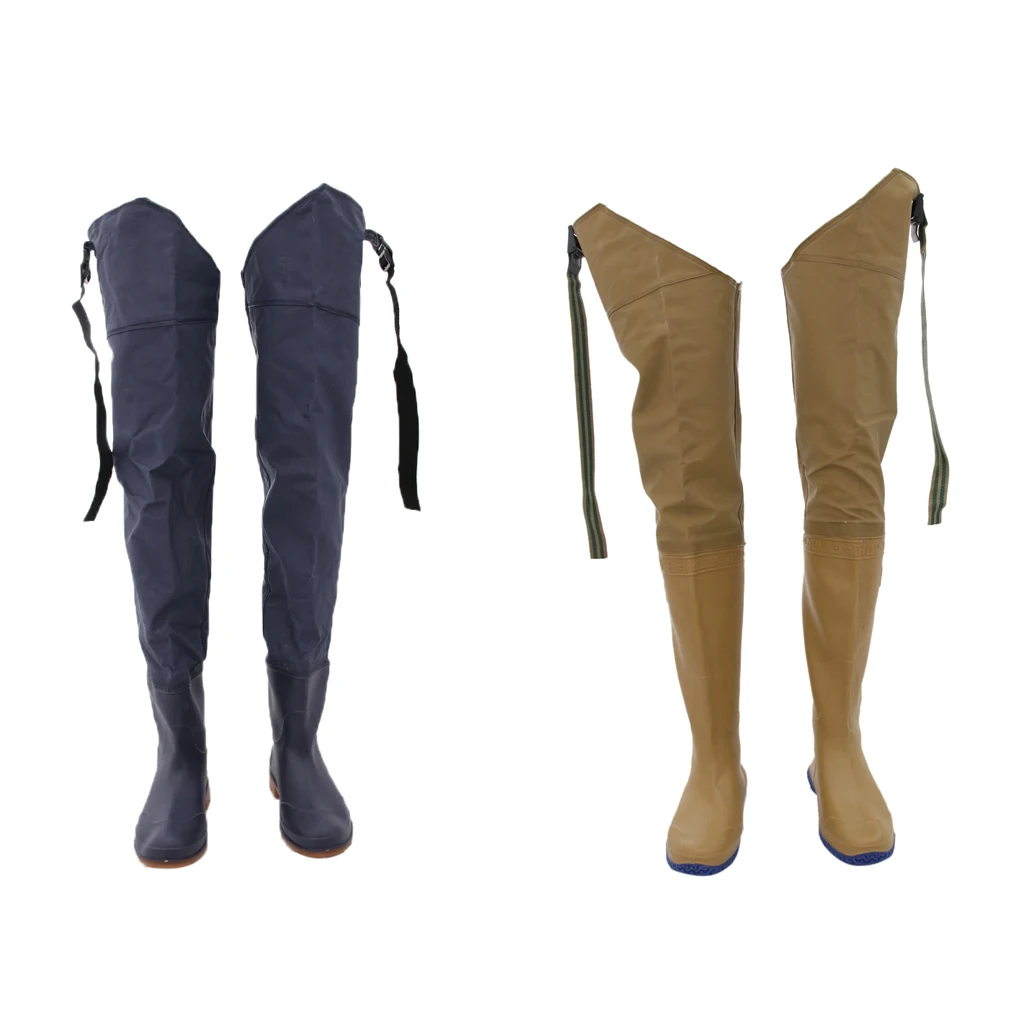 Men Waterproof Fishing Waders Stocking Foot Wader Lightweight Fishing Pants Various Size
