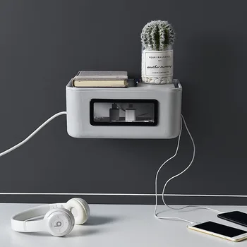 Wireless Wifi Router Storage Box ABS Panel Shelf Wall-mounted Plug Board Bracket Cable Radiating Storage Organizer Box ZH229
Wireless Wifi Router Storage Box ABS Panel Shelf Wall-mounted Plug Board Bracket Cable Radiating Storage Organizer Box ZH229