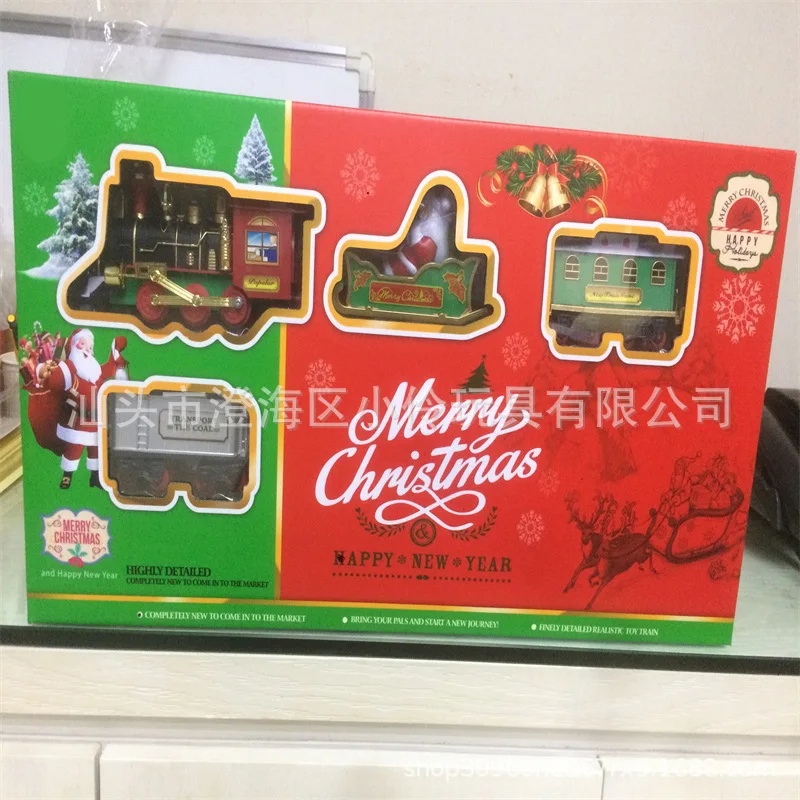 Electric Rail Train Classical Rail Train Sound-And-Light Smoke Model Camera Track Car Christmas Rail Train
Electric Rail Train Classical Rail Train Sound-And-Light Smoke Model Camera Track Car Christmas Rail Train