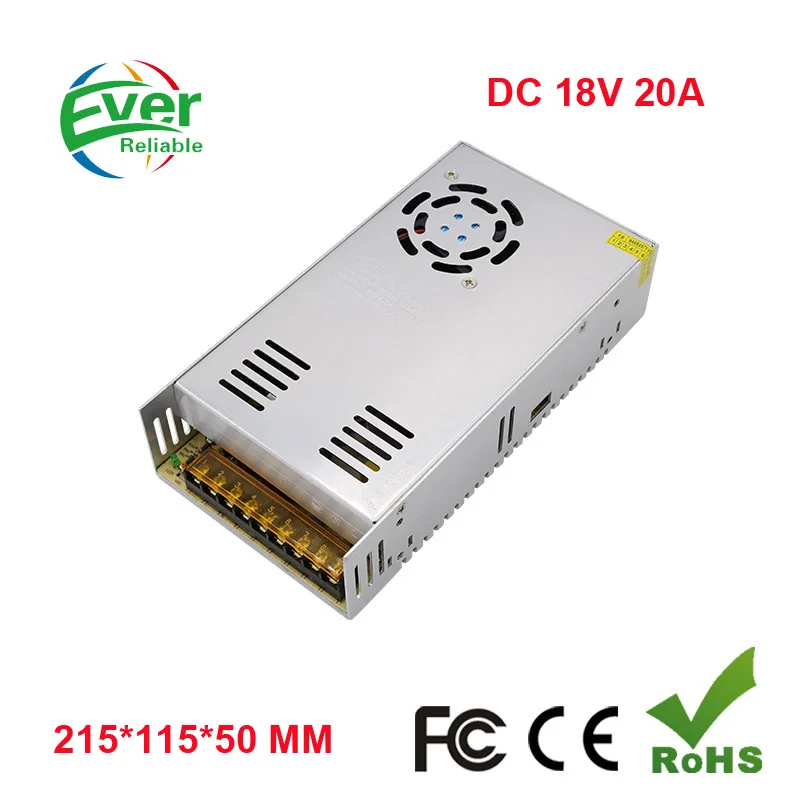 18V 2A 3A 5A 10A 20A Power Supply SMPS Switching Power Supply AC To DC 220v to 2A 3A 5A 10A 20A For CCTV LED
18V 2A 3A 5A 10A 20A Power Supply SMPS Switching Power Supply AC To DC 220v to 2A 3A 5A 10A 20A For CCTV LED