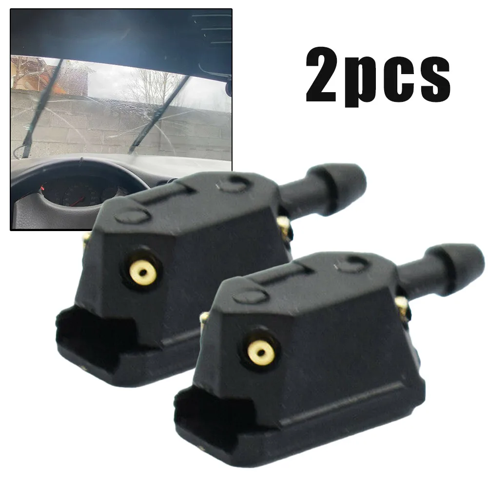 Wiper Blade Arm Washer Nozzle 2pcs Set 4 Way Jets Adjustable Black Fits Wiper Systems Left Right Universal Durable
Wiper Blade Arm Washer Nozzle 2pcs Set 4 Way Jets Adjustable Black Fits Wiper Systems Left Right Universal Durable