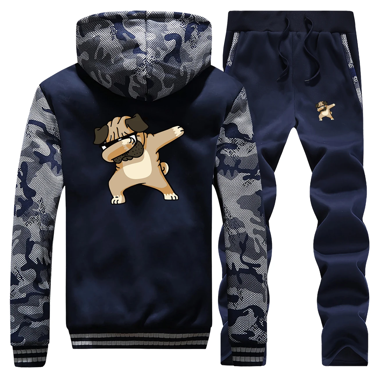 Hip Hop Anime Dog Print Men Tracksuit Sets Fleece Hooded Sweatshirts Jacket+Pants 2 Piece Set Hoodies Sportswear Suit Streetwear
Hip Hop Anime Dog Print Men Tracksuit Sets Fleece Hooded Sweatshirts Jacket+Pants 2 Piece Set Hoodies Sportswear Suit Streetwear